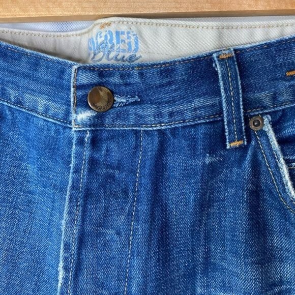 Sacred Blue mens vintage jeans relaxed baggy 80’s 90’s size 38 Made in USA - Picture 5 of 15